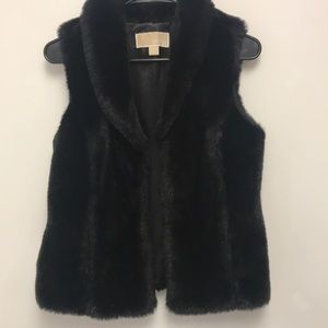 Michael Korda faux fur